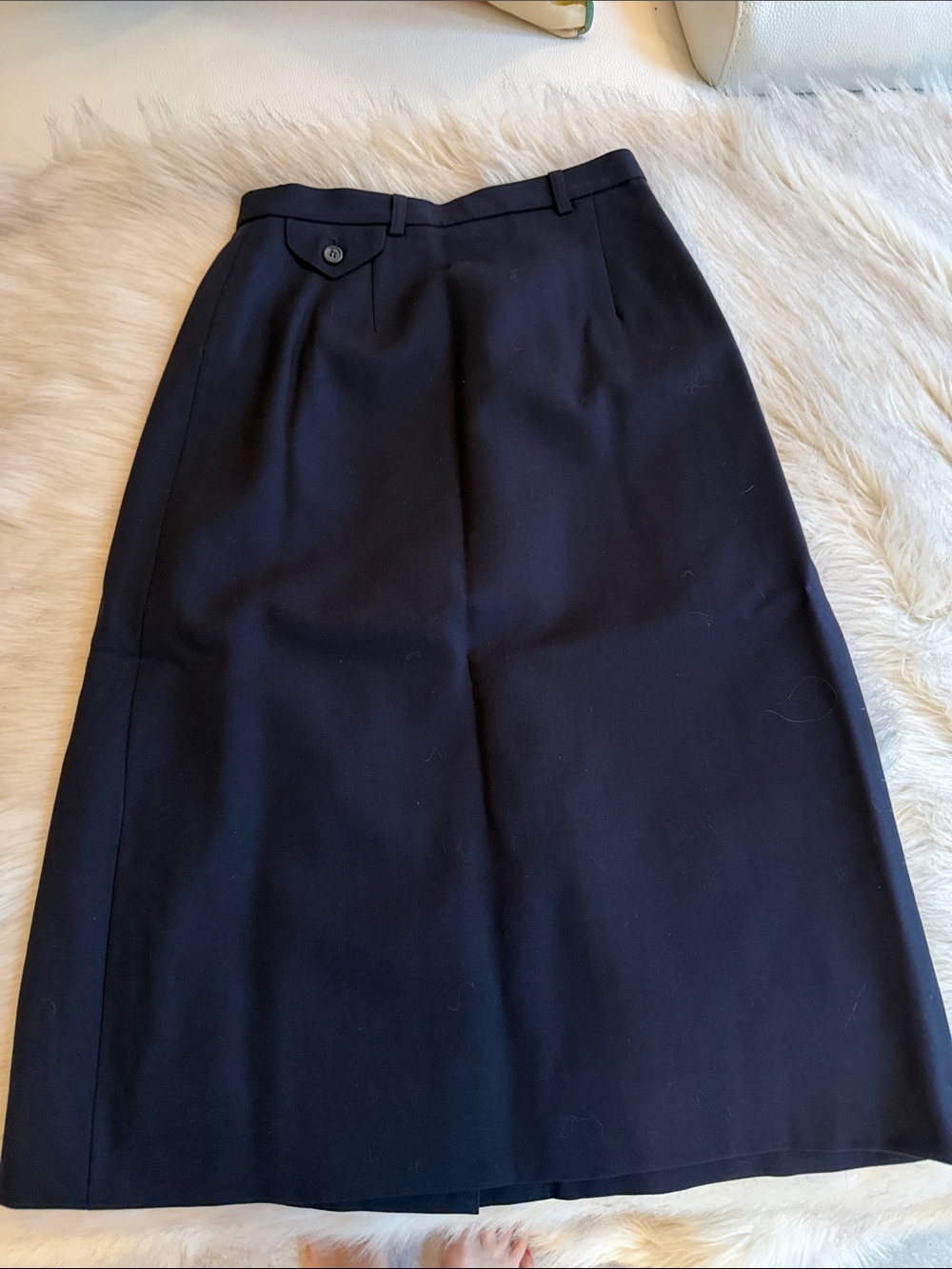 NWT Vintage TWA Wool Skirt